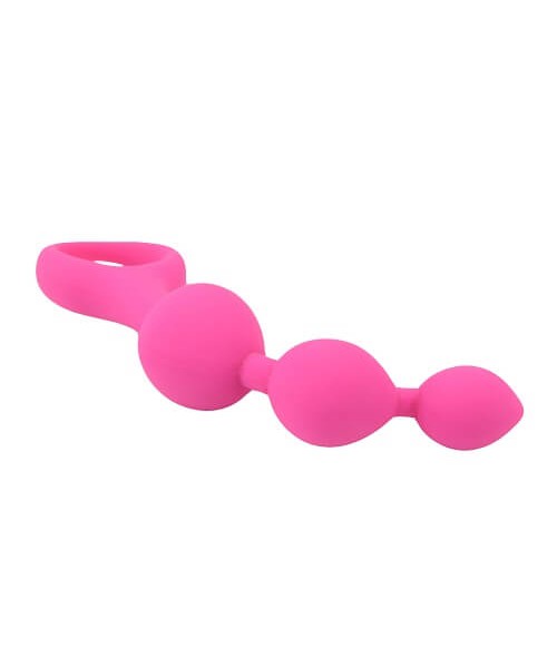 Loving Joy Triple Ripple Anal Beads-Pink — image 6 of 9