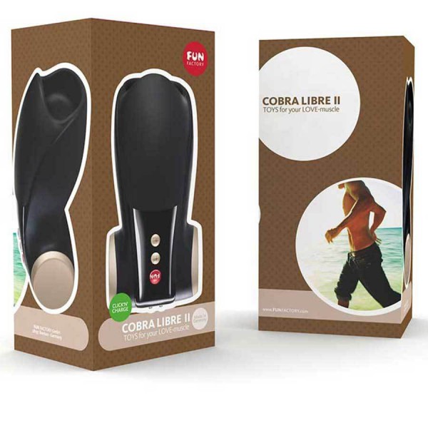 Fun Factory Cobra Libre II Male Masturbator and Penis Vibrator