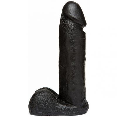 Vac U Lock Attachment Code Black Realistic Cock With Balls