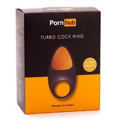 Pornhub Official Collection Turbo Cock Ring Black