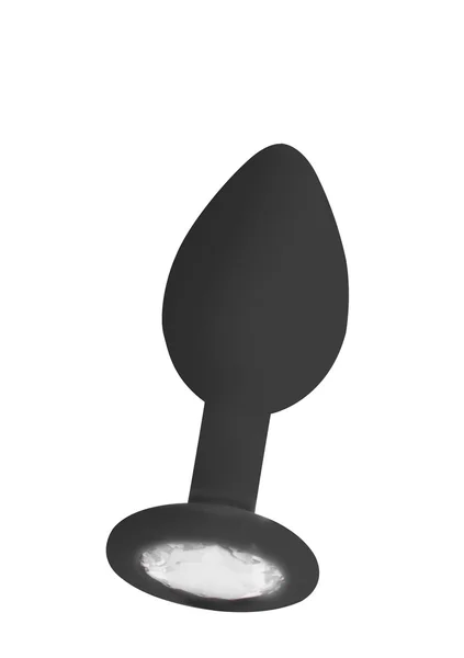 Regular Diamond Butt Plug - Black — image 18 of 20