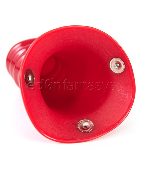 Red boy curved strap-on royal