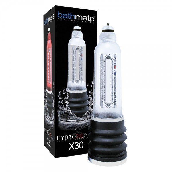 Bathmate Hydromax X30 Penis Pump - Clear