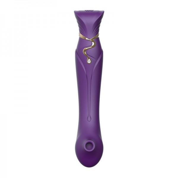 QUEEN SET By Zalo G-spot PulseWave Vibrator with Suction Sleeve