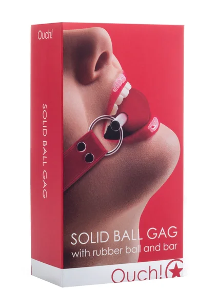 Solid Ball Gag - Red — image 12 of 12