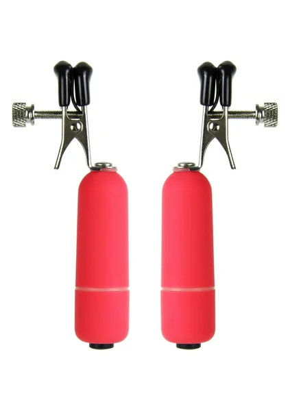 Vibrating Nipple Clamps - Red — image 6 of 7