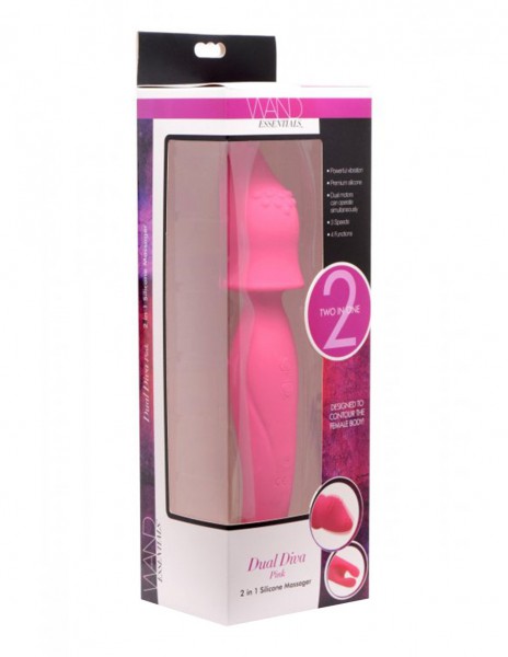 Wand Essentials Dual Diva 2-in-1 Silicone Massager — image 6 of 6