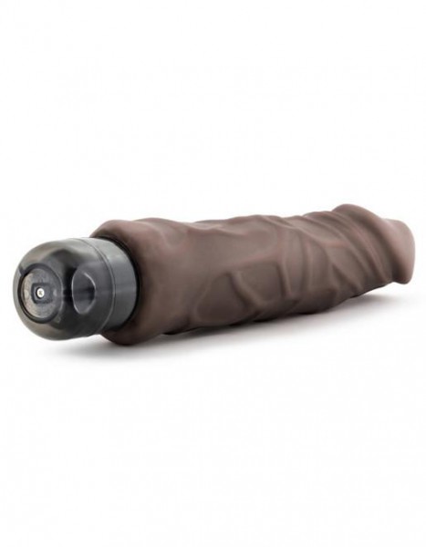 Au Naturel Home Wrecker Vibrating Dildo Brown