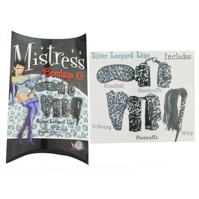 Mistress Bondage Kit Silver Leopard Line