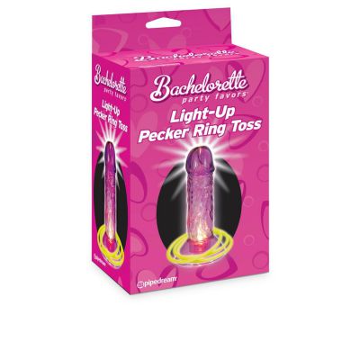 Bachelorette Party Light Up Dicky Ring Toss
