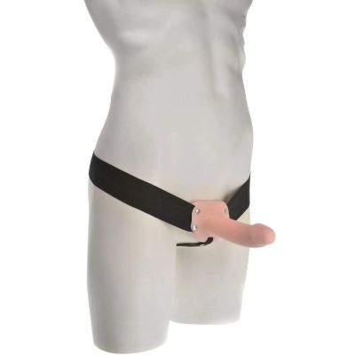 Adams Realistic Soft Flexskin 6 5 Inch Hollow Strap on Penis Extension Sleeve