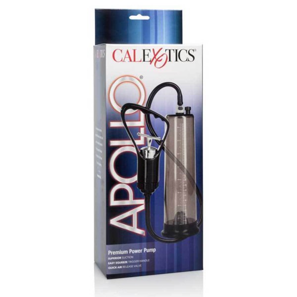 Apollo Men's Premium Power Penis Pump Smoke Cylinder