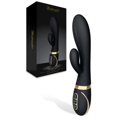 Frederick s of Hollywood Rechargeable Silicone 8 5 Rabbit Vibrator