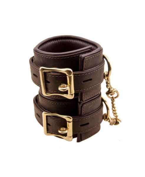 BOUND Nubuck Leather Wrist Restraints