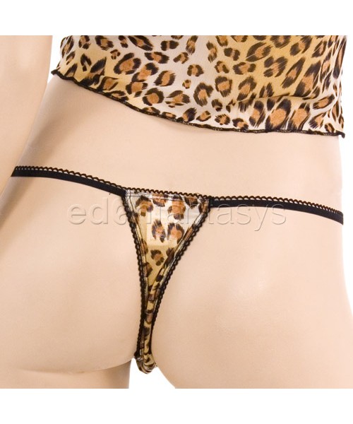 Leopard print cami set