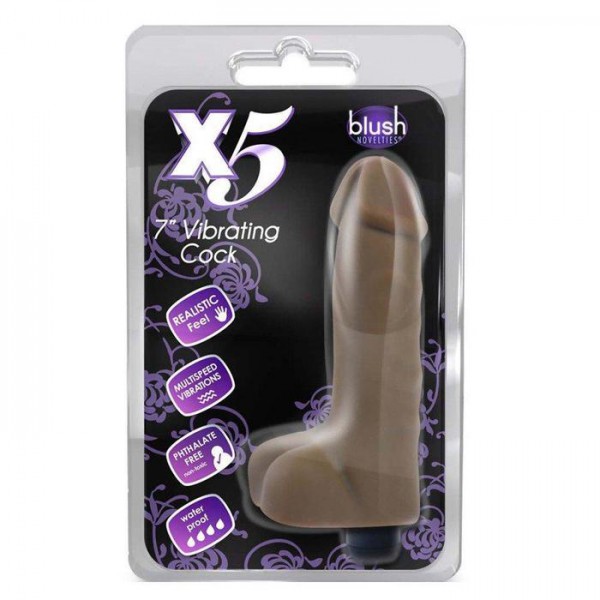 The X5 7" Vibrating Dildo — image 5 of 6