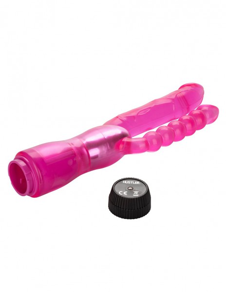 Hustler® Playthings Vibrating Double Penetrator