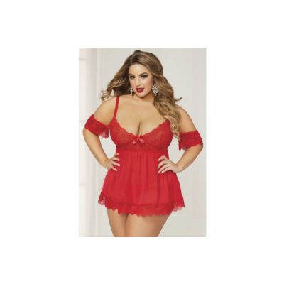 STM 10829X Luminary Babydoll Set Queen