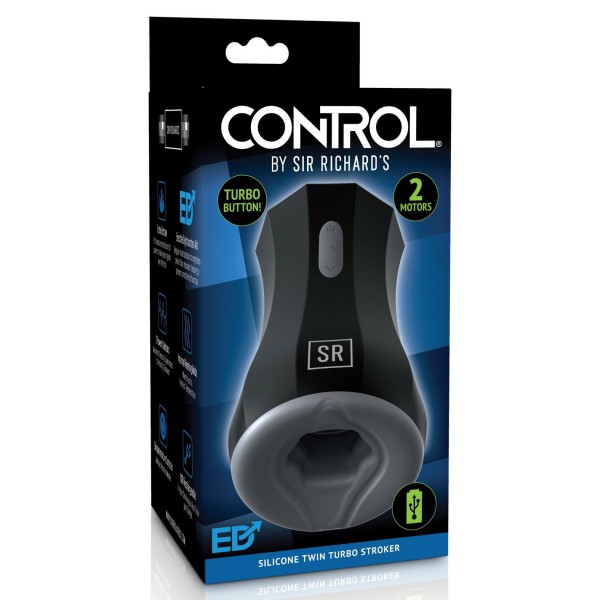 Sir Richard’s Control Silicone Twin Turbo Stroker