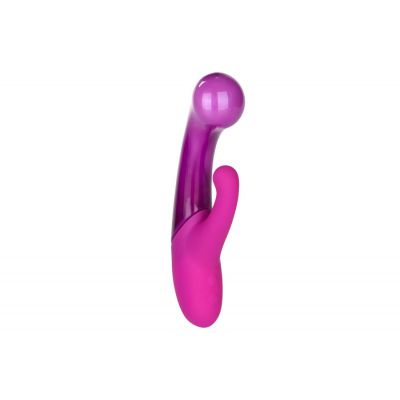 Opal Vibrating Glass Rabbit