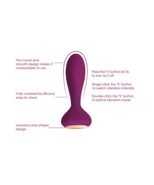Svakom Julie Powerful Remote Control Anal Plug — image 17 of 20