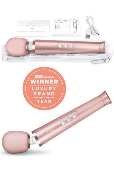 Le Wand Petite Rechargeable Cordless 10" Massager - Flexible Head