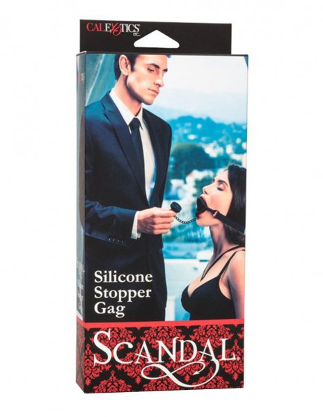 Scandal Silicone Stopper Gag