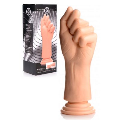 Master Series 9 5 Clenched Fist Dildo with Suction Cup Base