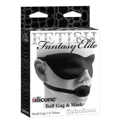 Silicone Small Ball Gag and Mask