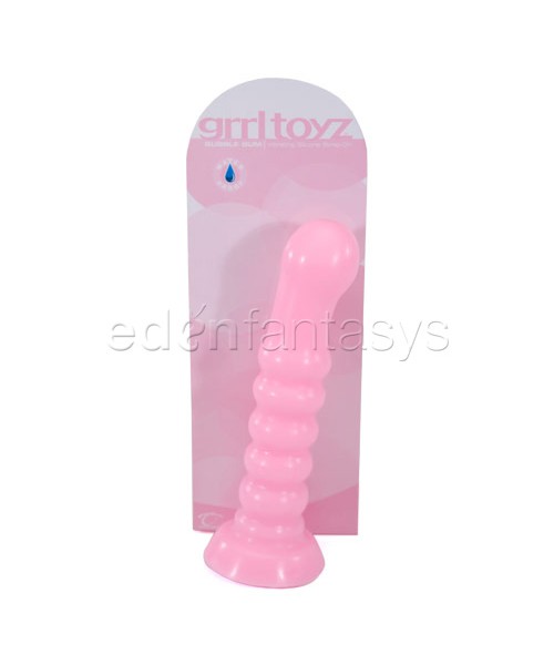 Harness compatible vibrating dildo