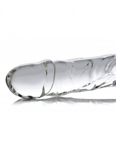 Master Series Brutus Glass Dildo Thruster — image 3 of 4