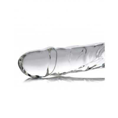 Master Series Brutus Glass Dildo Thruster