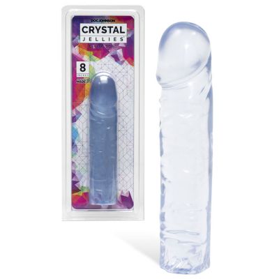 Doc Johnson Crystal Jellies 8 Classic Dong