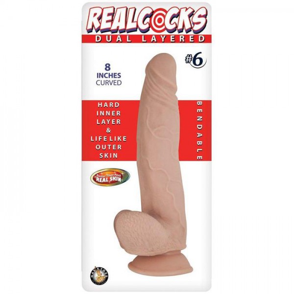 RealCocks Dual Layered Flexible Dildo — image 6 of 9