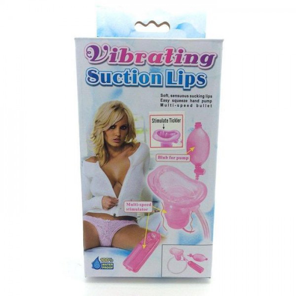 Vibrating Suction Lips Clitoral Pump — image 3 of 5