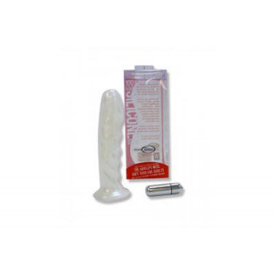Tantus Echo White Pearl Vibrating Dildo