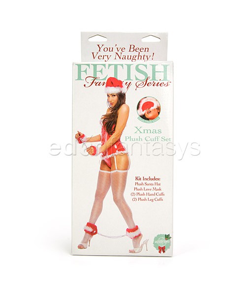 Xmas plush cuff set