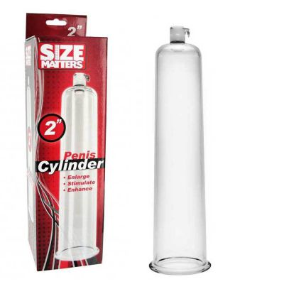 Penis Pump Cylinder 2 Inch X 9 Inch Clear
