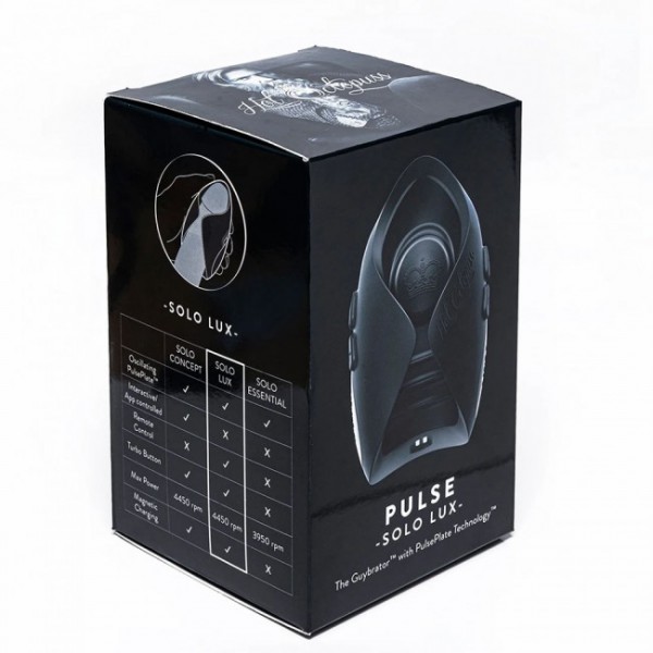 Hot Octopuss PULSE SOLO LUX Remote Control Vibrating Male Masturbator