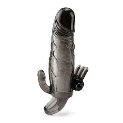 Dual vibro penis extender