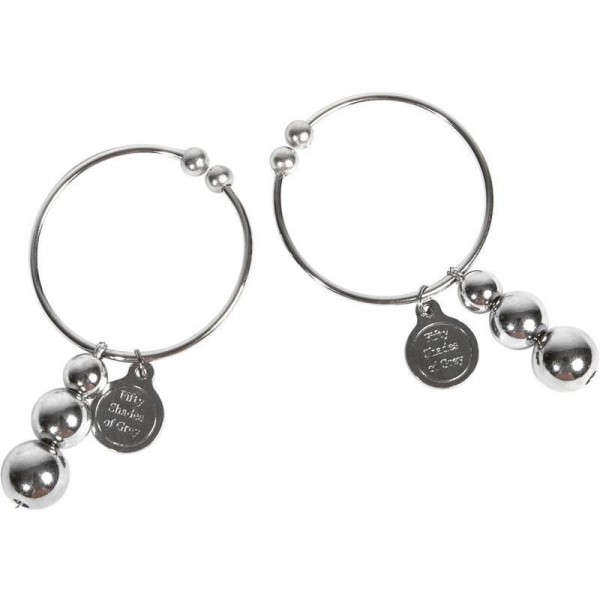 Fifty Shades Pleasure & Pain Nipple Rings