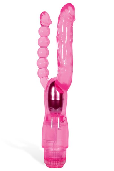 Adam and Eve Dual Penetration 10.5" Vibrator