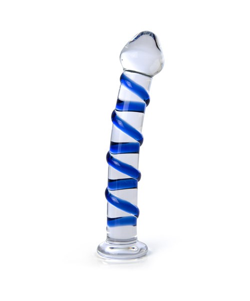 Blue spiral G