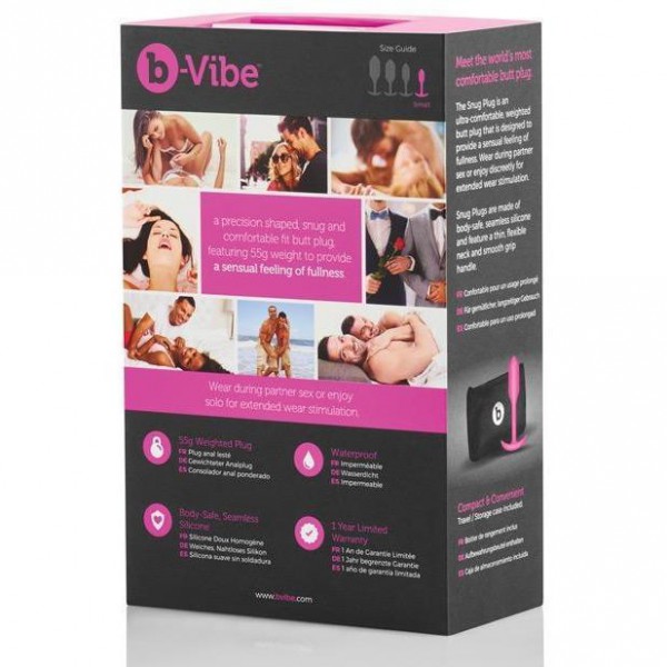 B-Vibe Snug Butt Plug 1