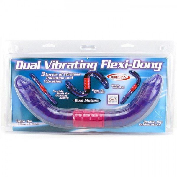 Dual vibrating flexi-dong