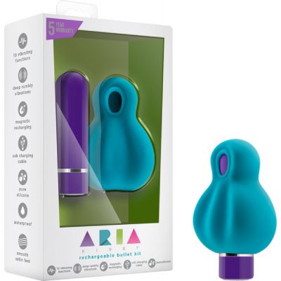 Kirby Rechargeable Bullet Kit Aquamarine
