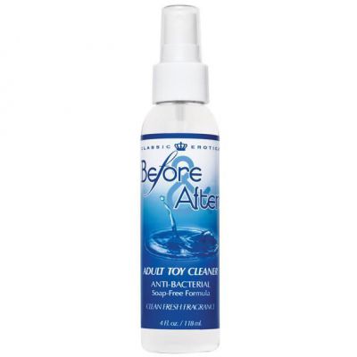 Before After Sex Toy Cleaner