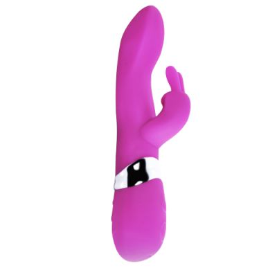 Silicone G Spot Rabbit Vibrator Pink