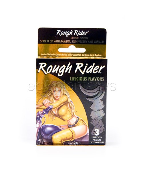 Rough rider luscious flavors 3 pack