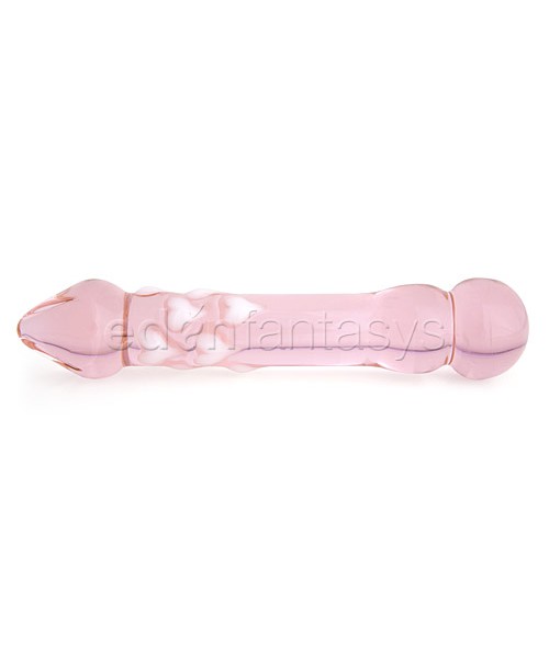 Glass wand with hearts